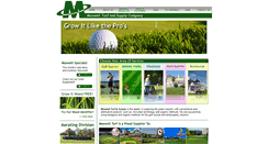 Desktop Screenshot of maxwellturf.com